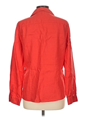 Calvin Klein 3/4 Sleeve Button-Down Shirt (view 2)