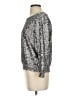 Alice + Olivia Metallic Silver Pullover Sweater Size S - photo 5