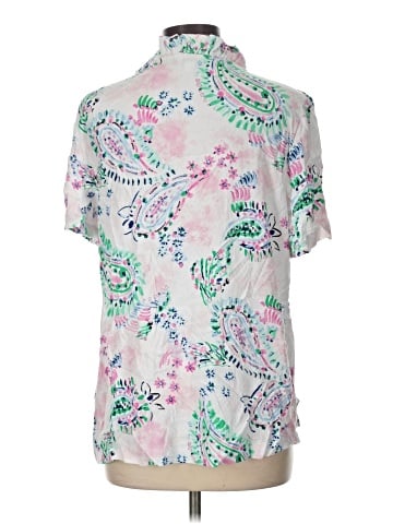 Crown & Ivy Short Sleeve Blouse (view 2)