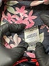 Lands' End Floral Black Swimsuit Top Size 8 - photo 3