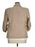 Dictionary Stripes Tan Blazer Size 1X - photo 2
