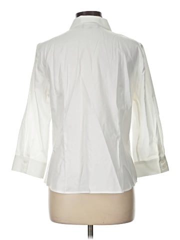 Jones New York 3/4 Sleeve Button-Down Shirt (view 2)