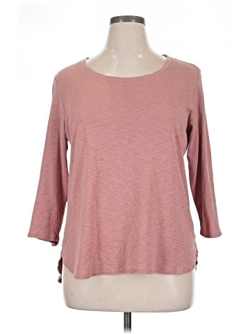 Gloria Vanderbilt 3/4 Sleeve T-Shirt (view 1)