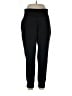 Adidas 100% Polyester Solid Black Active Pants Size L - photo 1