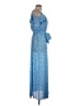 Draper James 100% Polyester Blue Casual Dress Size 4 - photo 4