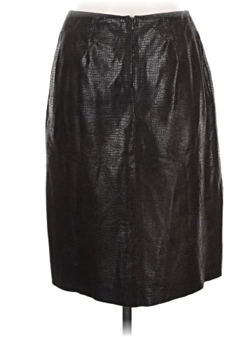 INC International Concepts Leather Skirt (view 2)