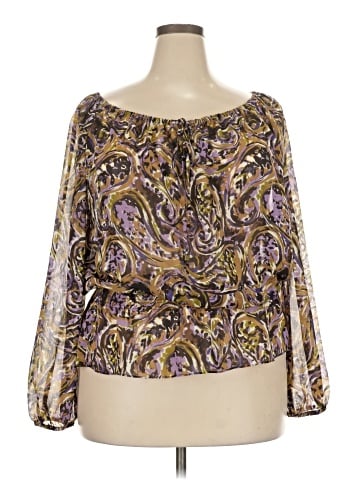 MICHAEL Michael Kors 3/4 Sleeve Blouse (view 1)