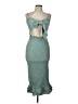 Mable Teal Cocktail Dress Size L - photo 1