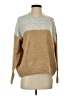 Vince Camuto Color Block Tan Pullover Sweater Size S - photo 1