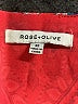 Rose + Olive 100% Polyester Red Sleeveless Blouse Size 3X - photo 7