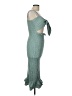 Mable Teal Cocktail Dress Size L - photo 4
