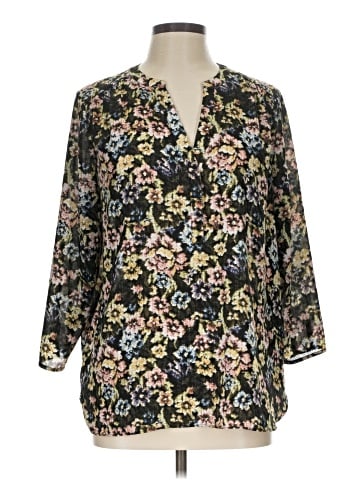 NYDJ 3/4 Sleeve Blouse (view 1)