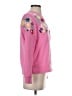 Boden 100% Cotton Floral Pink Pullover Sweater Size S - photo 4