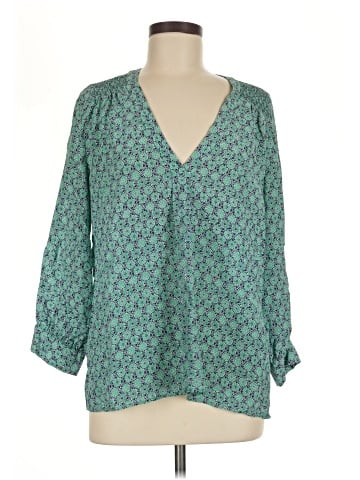 Joie 3/4 Sleeve Silk Top (view 1)