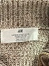 H&M Tweed Tan Turtleneck Sweater Size 3 - 4 - photo 3