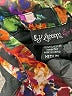 Self Esteem Floral Purple Long Sleeve Blouse Size M - photo 7