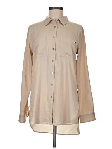 Calvin Klein Long Sleeve Blouse (view 1)