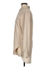 Calvin Klein 100% Polyester Solid Tan Long Sleeve Blouse Size M - photo 5