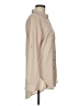 Calvin Klein 100% Polyester Solid Tan Long Sleeve Blouse Size M - photo 4