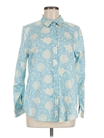 Coldwater Creek Long Sleeve Button-Down Shirt (view 1)