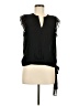 Banana Republic 100% Polyester Black Sleeveless Blouse Size M - photo 1
