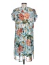 Umgee Floral Blue Casual Dress Size L - photo 2