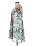 Umgee Floral Blue Casual Dress Size L - photo 5