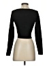 OAK + FORT Black Long Sleeve Top Size S - photo 2
