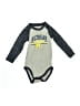 WES AND WILLY Gray Long Sleeve Onesie 18-24 MO / 24 MO - photo 1
