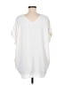 First Love 100% Polyester White 3/4 Sleeve Blouse Size M - photo 2