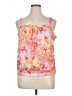 CW Classics 100% Polyester Pink Sleeveless Blouse Size 1X - photo 1