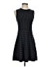 Theory Stripes Black Casual Dress Size S - photo 1