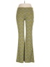BCBGMAXAZRIA Chevron-herringbone Green Active Pants Size L - photo 1