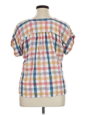 Ann Taylor LOFT Short Sleeve Blouse (view 2)