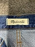 Madewell 100% Cotton Color Block Blue Jeans Size 31 waist - photo 7
