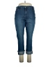 NYDJ Solid Blue Jeans Size 16 - photo 1