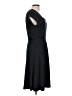 Lands' End Solid Black Casual Dress Size 10 - 12 - photo 4