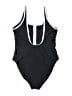 Old Navy Solid Black One Piece Swimsuit Size S - photo 2