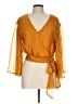 Flying Tomato 100% Polyester Orange 3/4 Sleeve Blouse Size L - photo 1