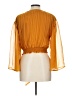 Flying Tomato 100% Polyester Orange 3/4 Sleeve Blouse Size L - photo 2
