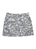 Croft & Barrow Paisley Blue Skort Size 14 - photo 2