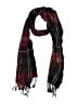 Assorted Brands Plaid Burgundy Scarf One size - photo 1