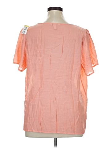 Cj Banks Short Sleeve Blouse (view 2)