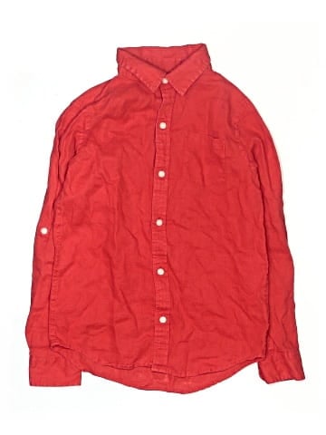 Janie and Jack Long Sleeve Button-Down Shirt (view 1)