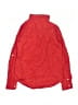 Janie and Jack 100% Linen Solid Red Long Sleeve Button-Down Shirt Size 8 - photo 2