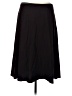 Eileen Fisher Solid Black Formal Skirt Size L - photo 2