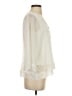Zara Ivory 3/4 Sleeve Blouse Size S - photo 4
