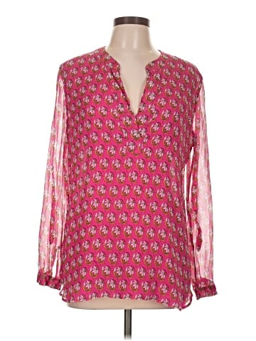 Diane von Furstenberg Long Sleeve Blouse (view 1)