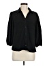 Adrianna Papell Polka Dots Black 3/4 Sleeve Blouse Size M - photo 1