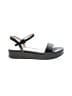 ABLE Local + Global 100% Leather Black Sandals Size 7 1/2 - photo 1